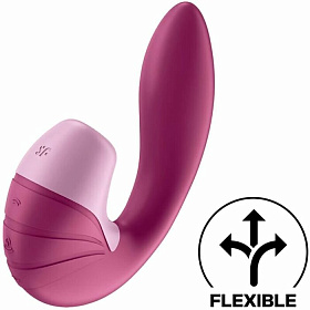 Вибратор Satisfyer Supernova, с вакуум-волновым стимулятором, розовый