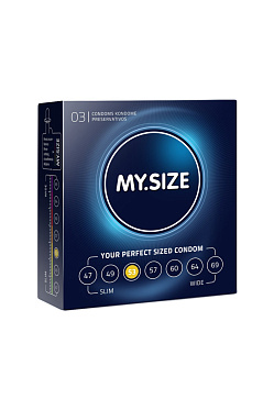 Презервативы MY.SIZE размер 53 (3шт.)