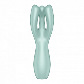 Вибратор Satisfyer Threesome 3, мятный
