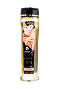 Возбуждающее массажное масло Shunga Vanilla Fetish, ванильный фетиш, 240 мл.