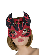 Маска Дьяволица, черно-красная Маска Дьяволица, черно-красная