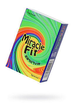 Презервативы латексные Sagami Miracle Fit (5шт.)