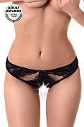 Эротические трусики Erolanta Melissa, черные (50-52) Эротические трусики Erolanta Melissa, черные (50-52)