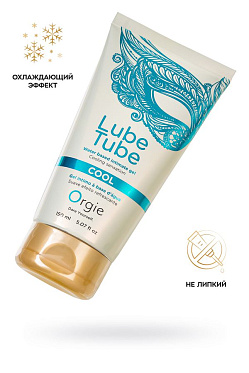 Лубрикант ORGIE LUBE TUBE COOL на водной основе, с охлаждающим эффектом, 150 мл.