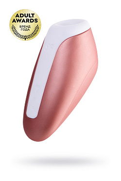 Вакуум-волновой бесконтактный стимулятор клитора Satisfyer Love Breeze, бронзовый