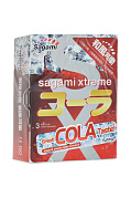 Презервативы латексные Sagami Xtreme Cola (3шт.)
