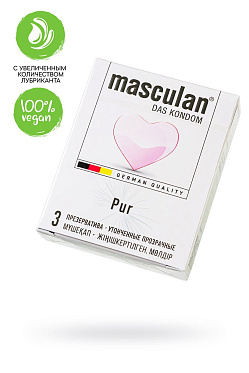 Презервативы Masculan Pur 3 утонченные (3 шт.)