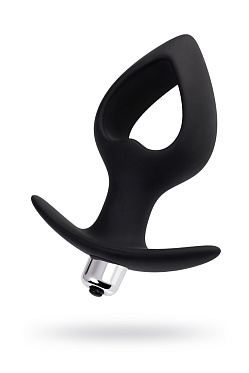 Анальная вибровтулка-расширитель CORDIS, черная (M)