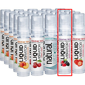 Жидкий вибратор Adrien Lastic ягодный (10 мл.)