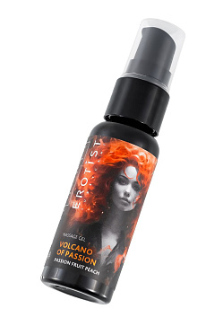 Жидкий вибратор Erotist VOLCANO OF PASSION: PASSION FRUIT PEACH (персик-маракуйя), 25 мл.
