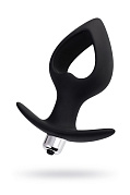 Анальная вибровтулка-расширитель CORDIS, черная (M)