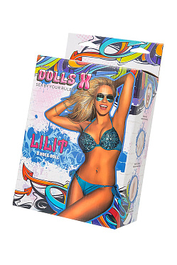 Кукла надувная Dolls-X, Lilit (блондинка, 3 отверстия)