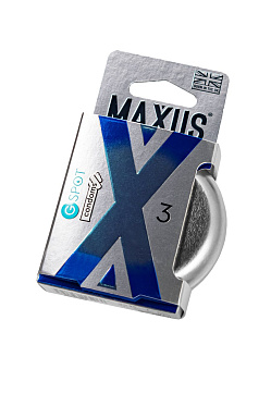 Презервативы MAXUS в металлическом кейсе, G-SPORT со спиралью (3шт.)
