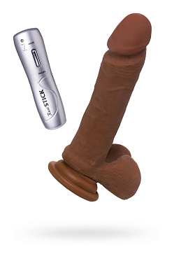 Вибратор RealStick Elite Mulatto, Mr. Rivera, 21 см.