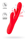 Виброкролик с двигающимся язычком JOS Patti, красный, 24 см