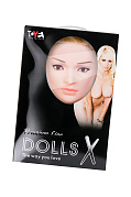 Кукла надувная Dolls-X, Liliana, блондинка, реалистичная голова, 2 отверстия