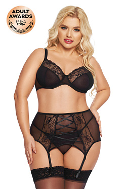 Комплект SoftLine Collection, Dolores, черный (XXXL)