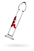 Фаллоимитатор Sexus Glass (стекло), прозрачно-красный, 19,5 см. Фаллоимитатор Sexus Glass (стекло), прозрачно-красный, 19,5 см.