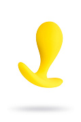 Анальная втулка ToDo Blob, силикон, желтая, 5,5 см. Анальная втулка ToDo Blob, силикон, желтая, 5,5 см.