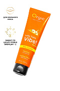 Лубрикант ORGIE Vibe! Pina Colada с вибрацией (medium), на водной основе, 100 мл.