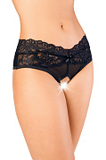 Эротические трусики Erolanta Lingerie Collection Rebecca, черные (42-44) Эротические трусики Erolanta Lingerie Collection Rebecca, черные (42-44)