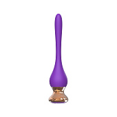 Вибровтулка Nipple-1 фиолетовая, 14.5 см.