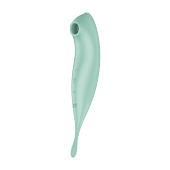 Вакуумный стимулятор клитора Satisfyer Twirling Pro, зеленый 
