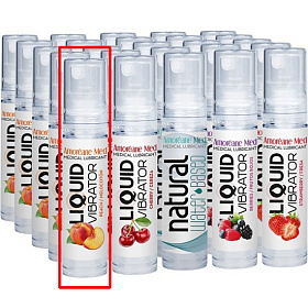 Жидкий вибратор Adrien Lastic персиковый (10 мл.)