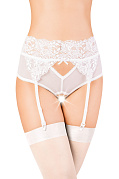 Эротические трусики-пояс Erolanta Iveta, белые (50-52)