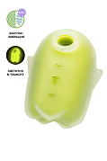 Вакуум-волновой бесконтактный стимулятор клитора Satisfyer Glowing Ghost, желтый