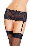 Эротические трусики-пояс Erolanta Sheila, чёрный (42-44) Эротические трусики-пояс Erolanta Sheila, чёрный (42-44)