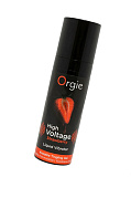 Жидкий вибратор ORGIE Sexy Vibe High Voltage Strawberry с усиленным эффектом вибрации, 15 мл.