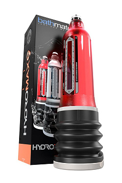 Гидропомпа Bathmate HYDROMAX9, красная, 32.5 см.