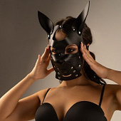 Маска Собака, черная Маска Собака, черная