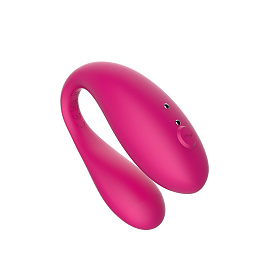 Парный вибромассажер TWIN Pink с управлением через приложение, розовый